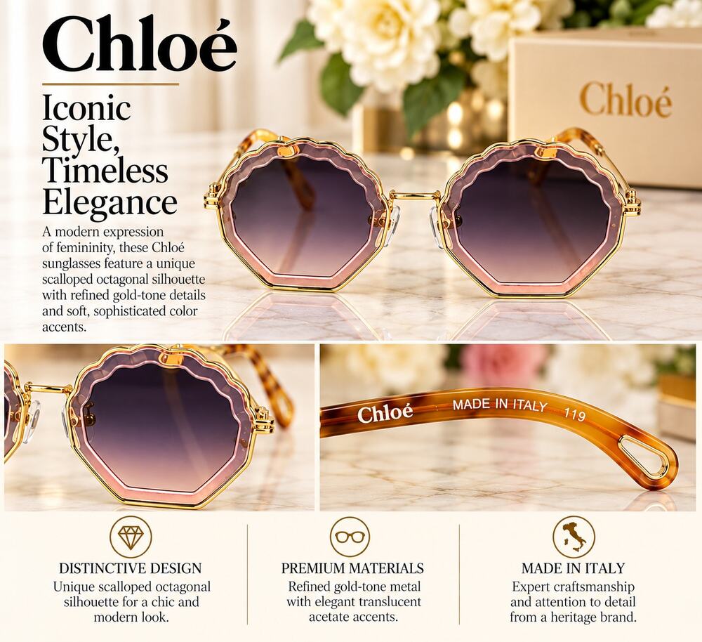 Chloé Tally 56mm Sunglasses